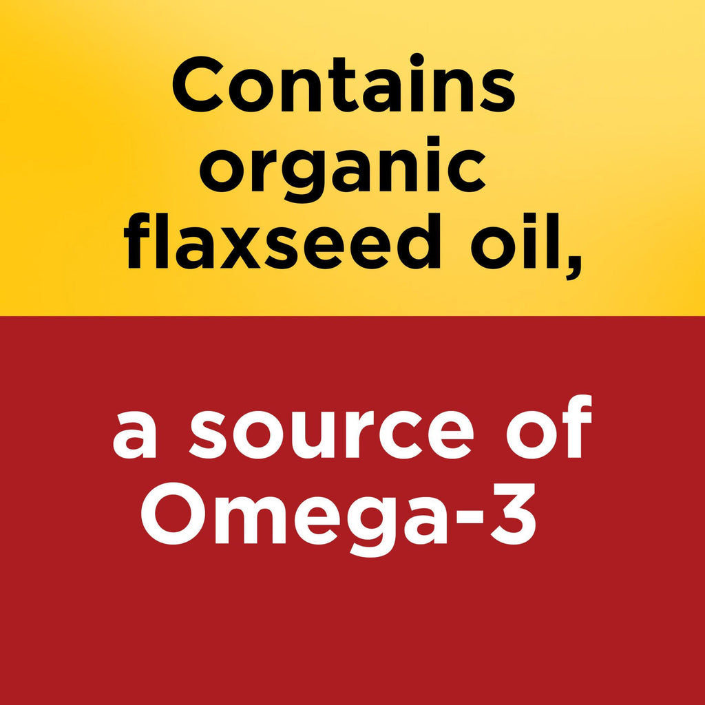 Nature Made flaxseed oil ingredients panel