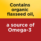 Nature Made flaxseed oil ingredients panel