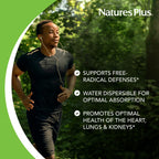 NaturesPlus immune support vitamin A bottle beside packaging box