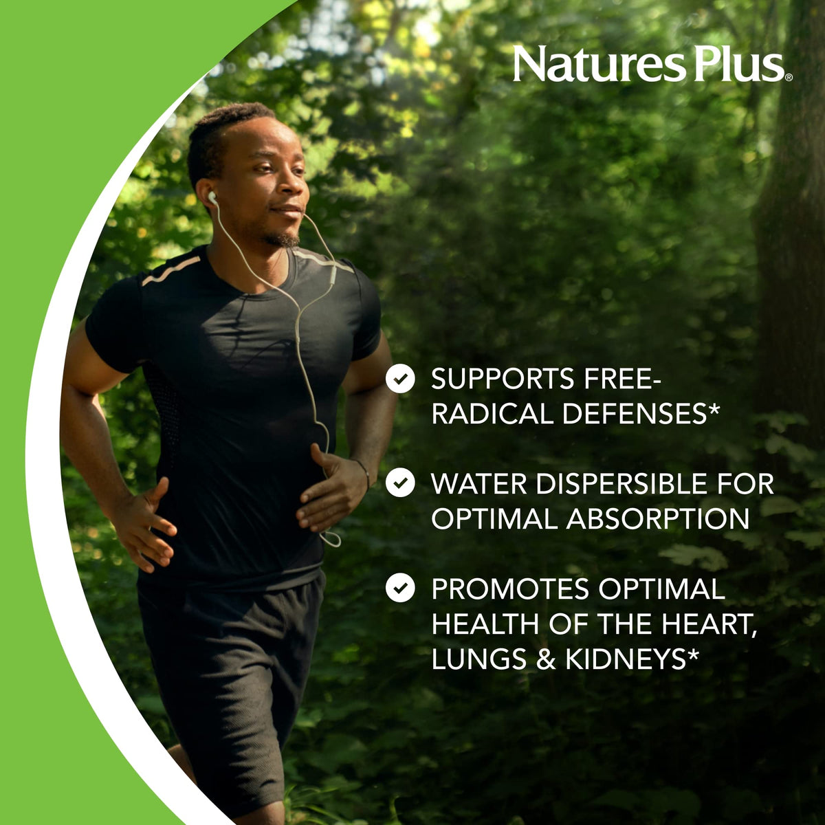 NaturesPlus immune support vitamin A bottle beside packaging box