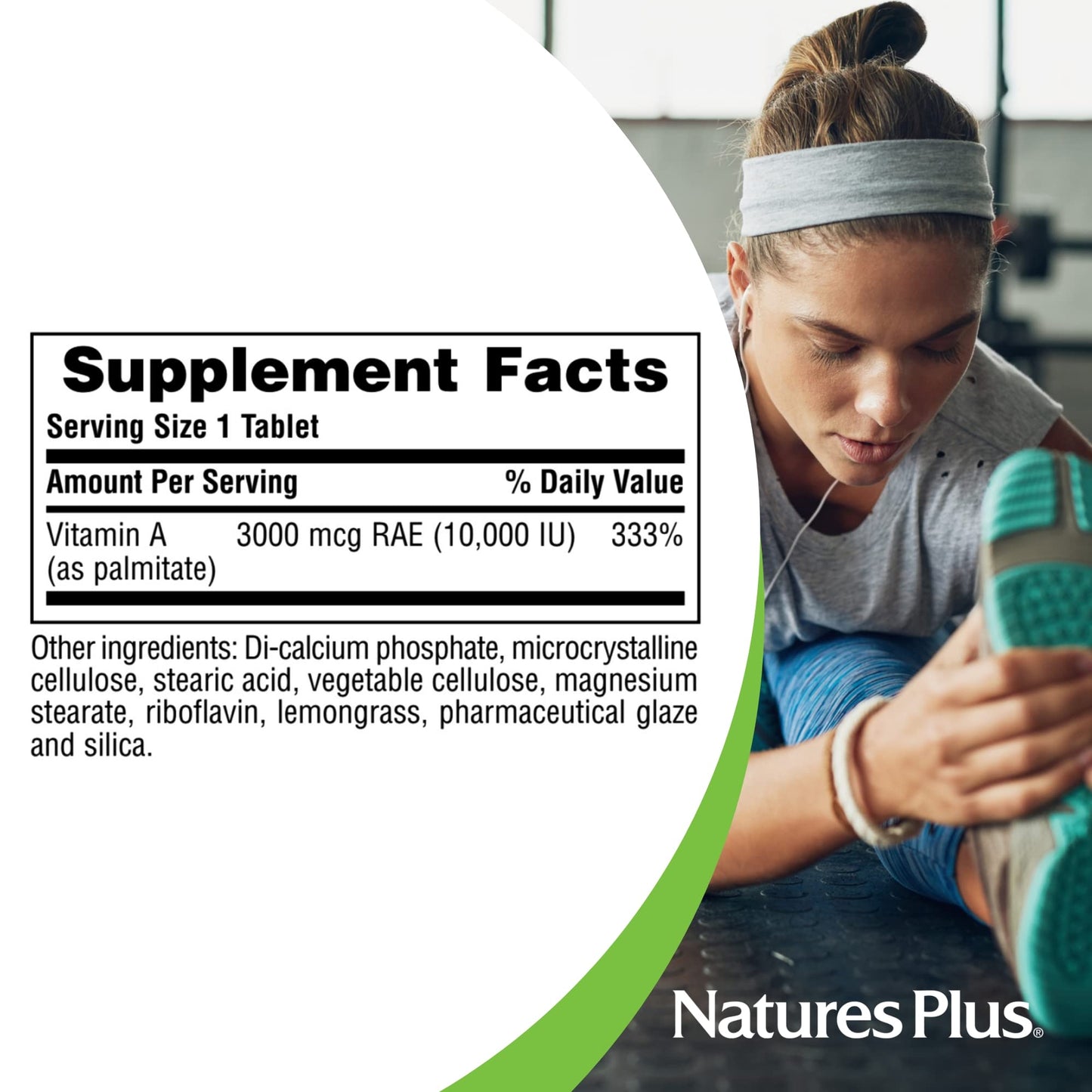 NaturesPlus Vitamin A for immune and eye health support