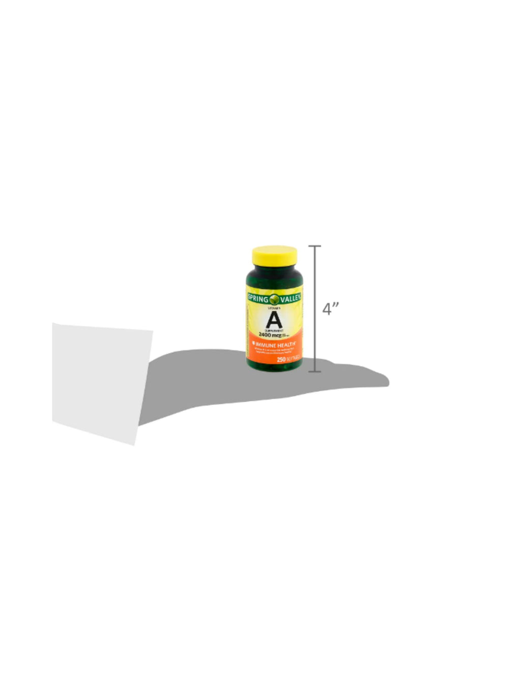 Spring Valley Vitamin A daily health supplement lifestyle context