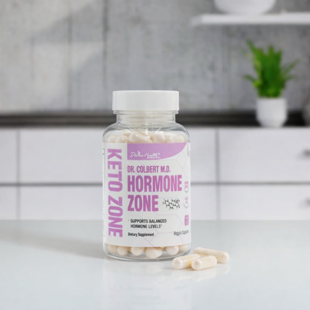 Divine Health Hormone Zone supplement facts and ingredient label