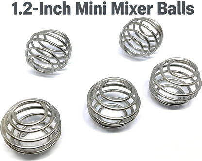 Yofan premium metal wire shaker balls for uniform powder dissolution