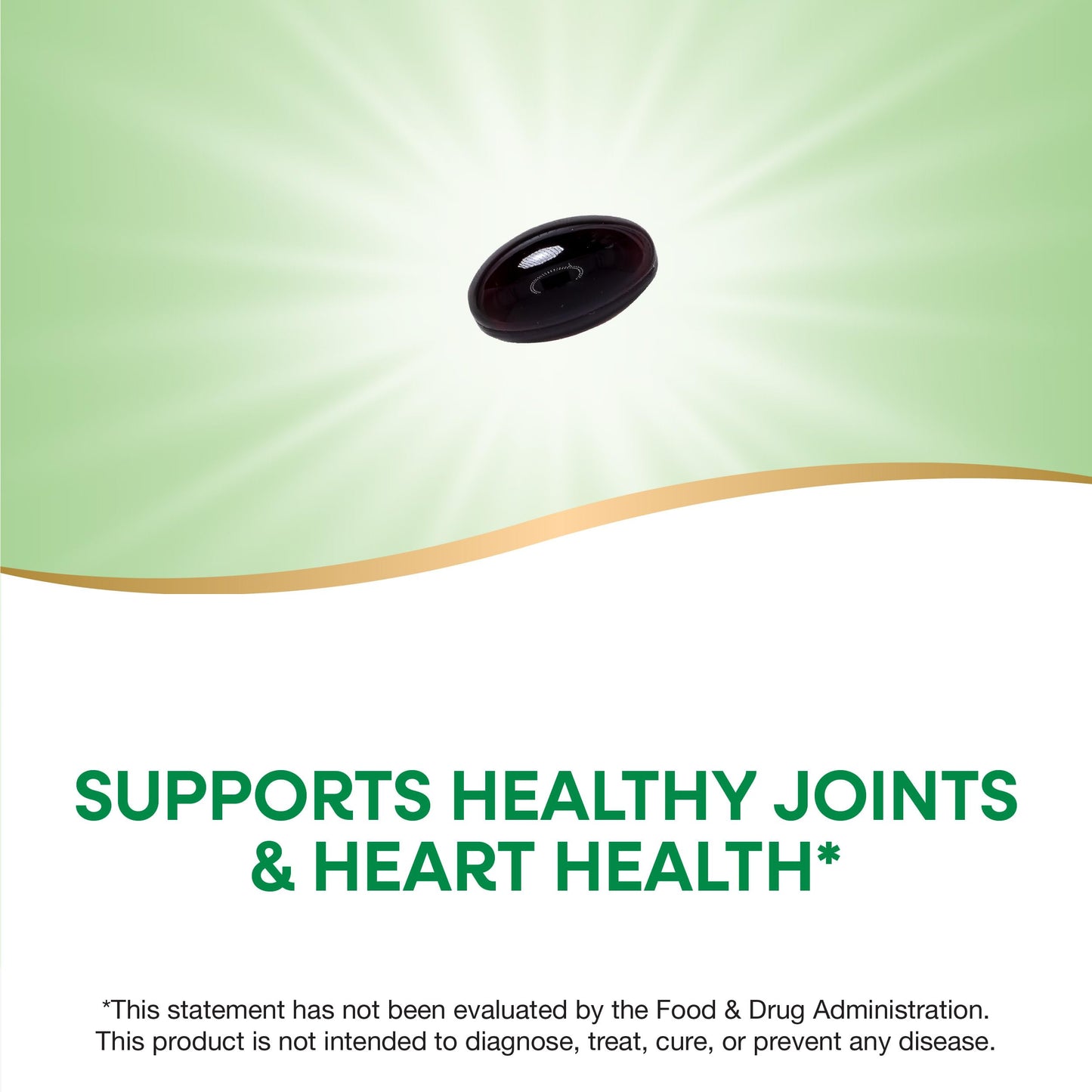Supplement facts and ingredient list on Nature's Way Krill Oil box