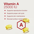 Protocol For Life Balance Vitamin A bottle side angle view
