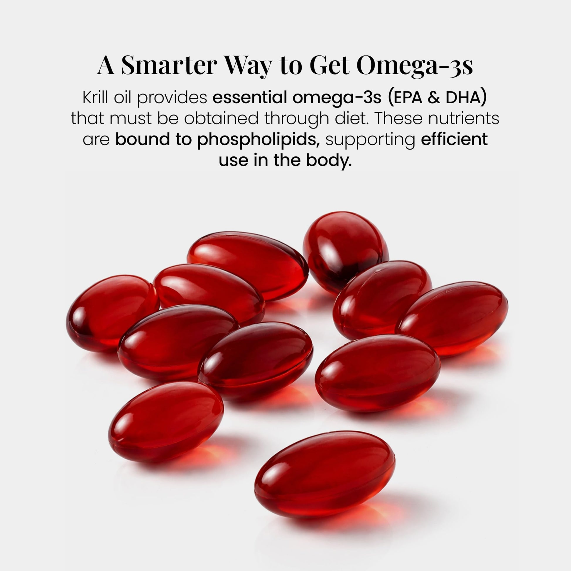 Authentic USA imported Cocó March Omega 3 Krill Oil supplement bottle featuring 100 dietary softgels.