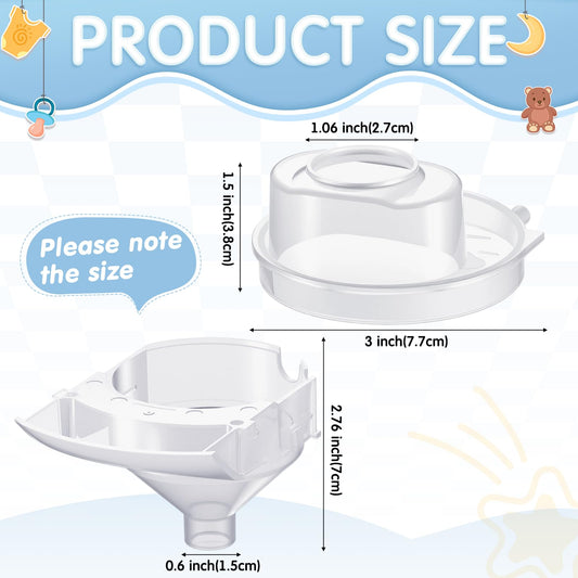 Remerry gray food grade plastic replacement parts compatible with baby brezza