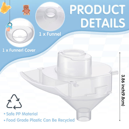 Remerry formula preparation spare funnel showing tool free installation alignment
