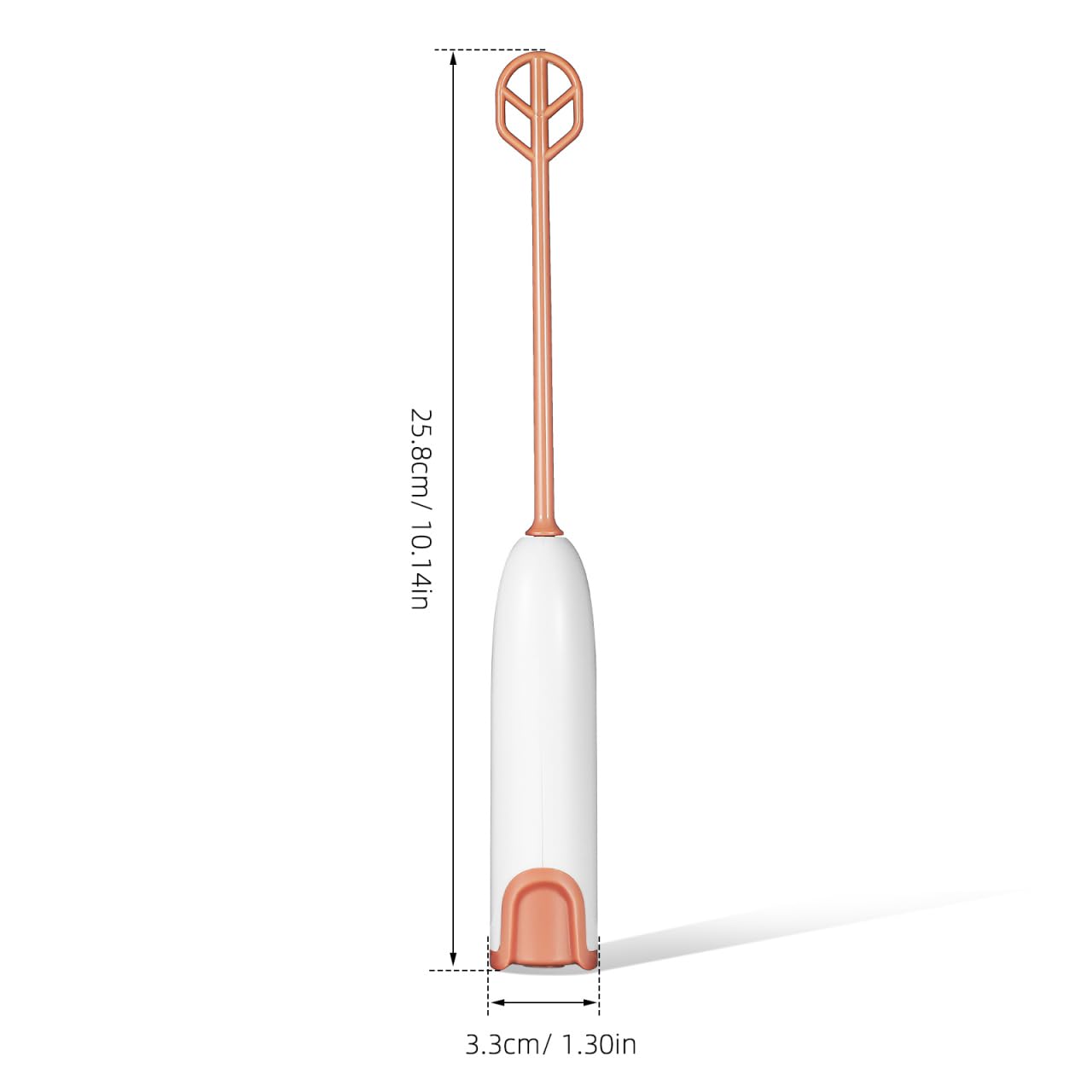 Wakauto electric stirrer with two detachable wands displayed side by side.