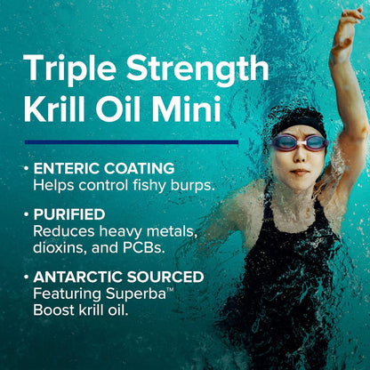 GNC heart and brain health krill oil supplement mini softgels expiration and batch code