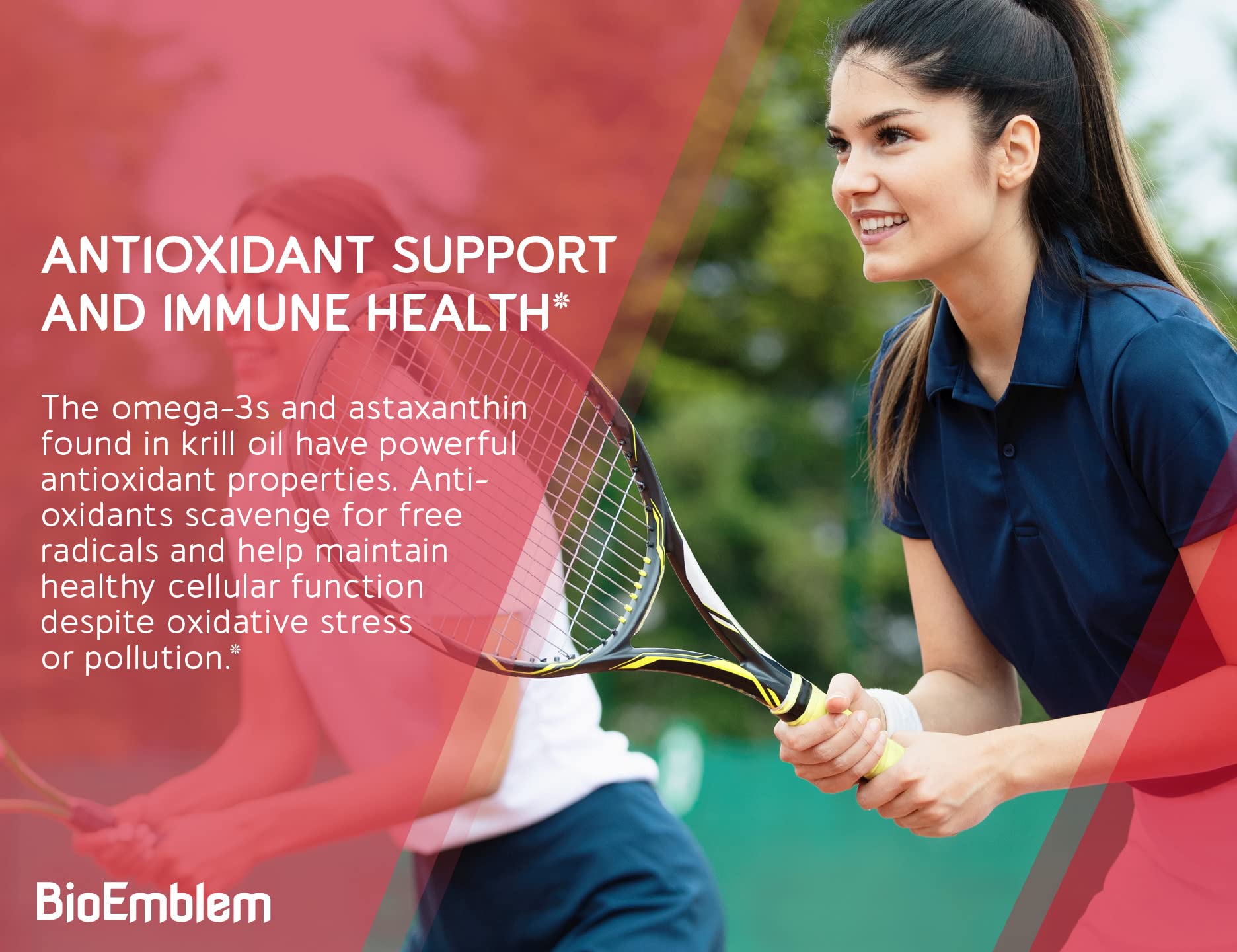 Sustainable USA imported krill oil supplement for brain and cardiovascular health