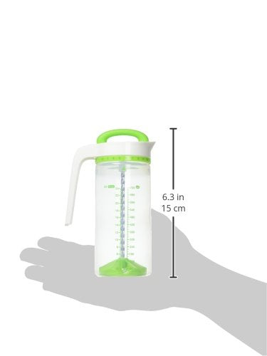 Munchkin breast milk storage pitcher lid featuring the adjustable freshness time tracking ring dial.