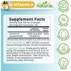 Why Not Natural Vitamin A Drops packaging box from USA