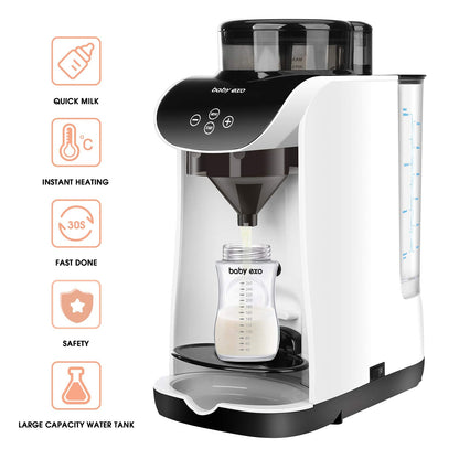 BabyEXO automatic electric formula mixer warmer with digital touch control panel screen