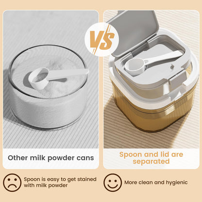 SZRUNZHU portable baby milk powder storage box for travel