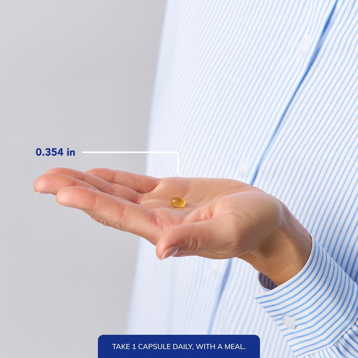 Side view of Pure Encapsulations Vitamin A supplement bottle