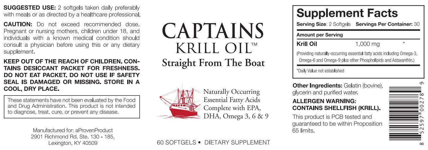 Flash frigid pressed Antarctic krill oil softgels showcasing phospholipid bioavailable formula.