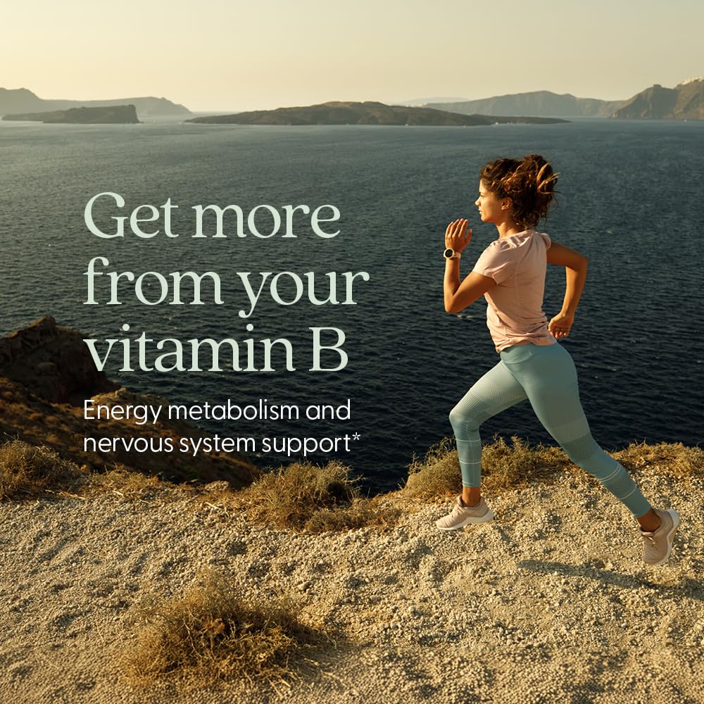 New Chapter organic B complex supplement label showing supplement facts and ingredients