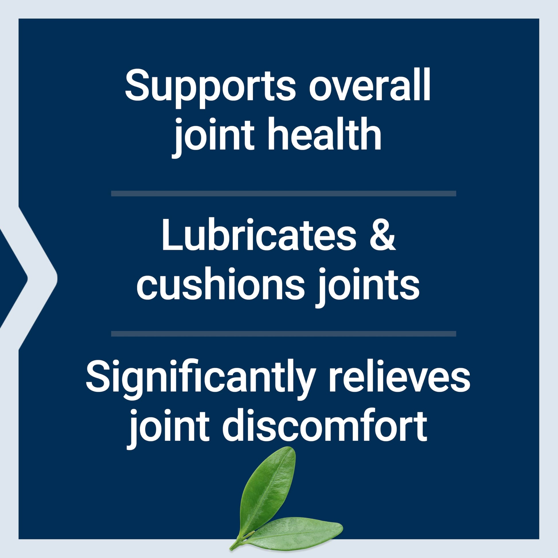 Gluten free and non GMO certified label on Life Extension joint support bottle