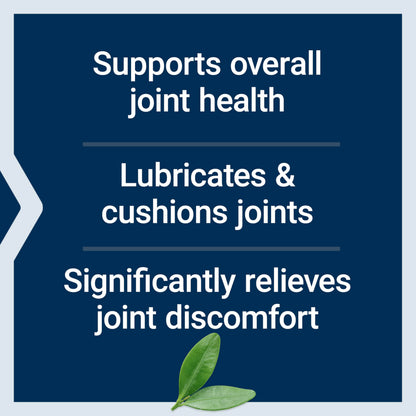 Gluten free and non GMO certified label on Life Extension joint support bottle