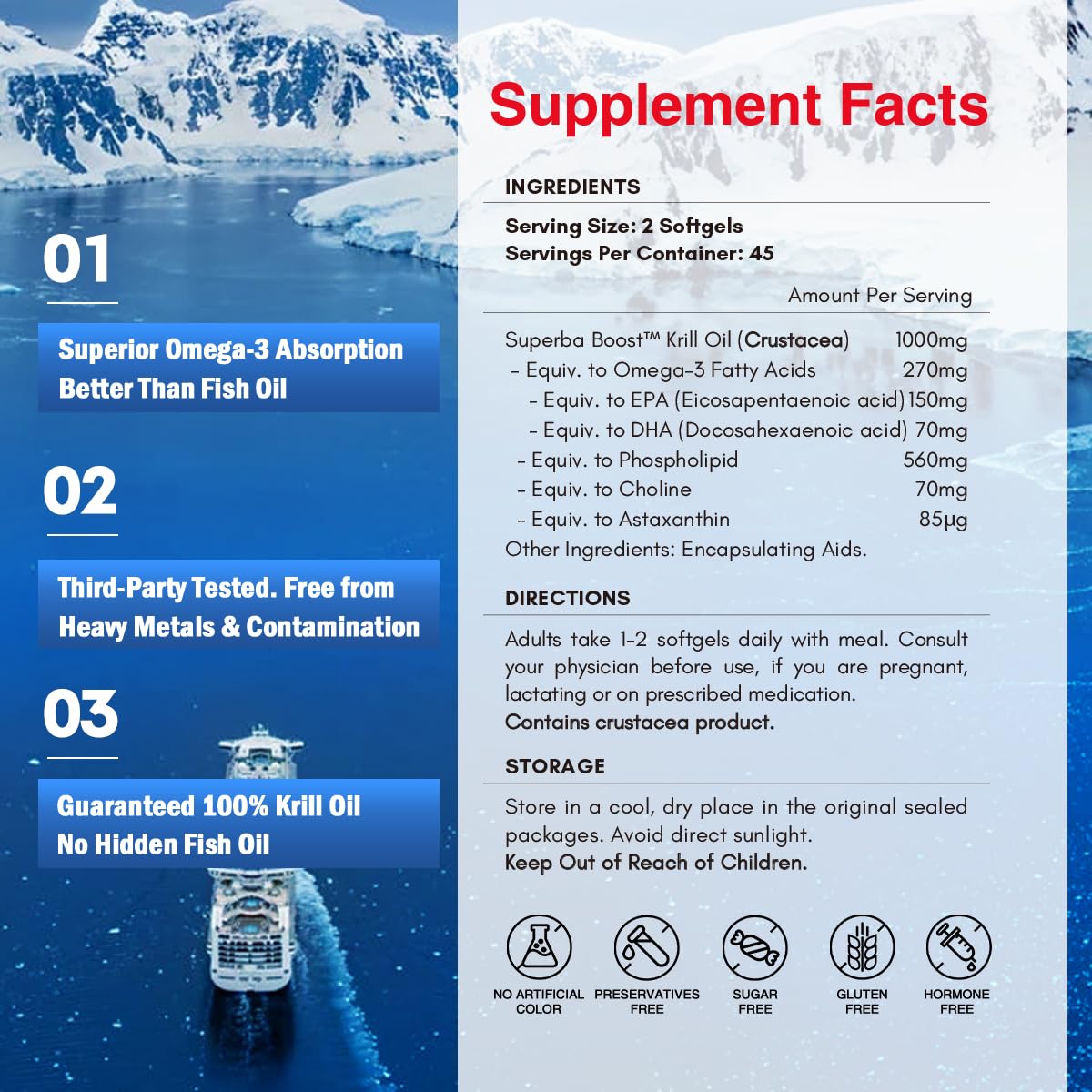 NYO3 Pure Omega 3 supplement 90 softgels packaging view