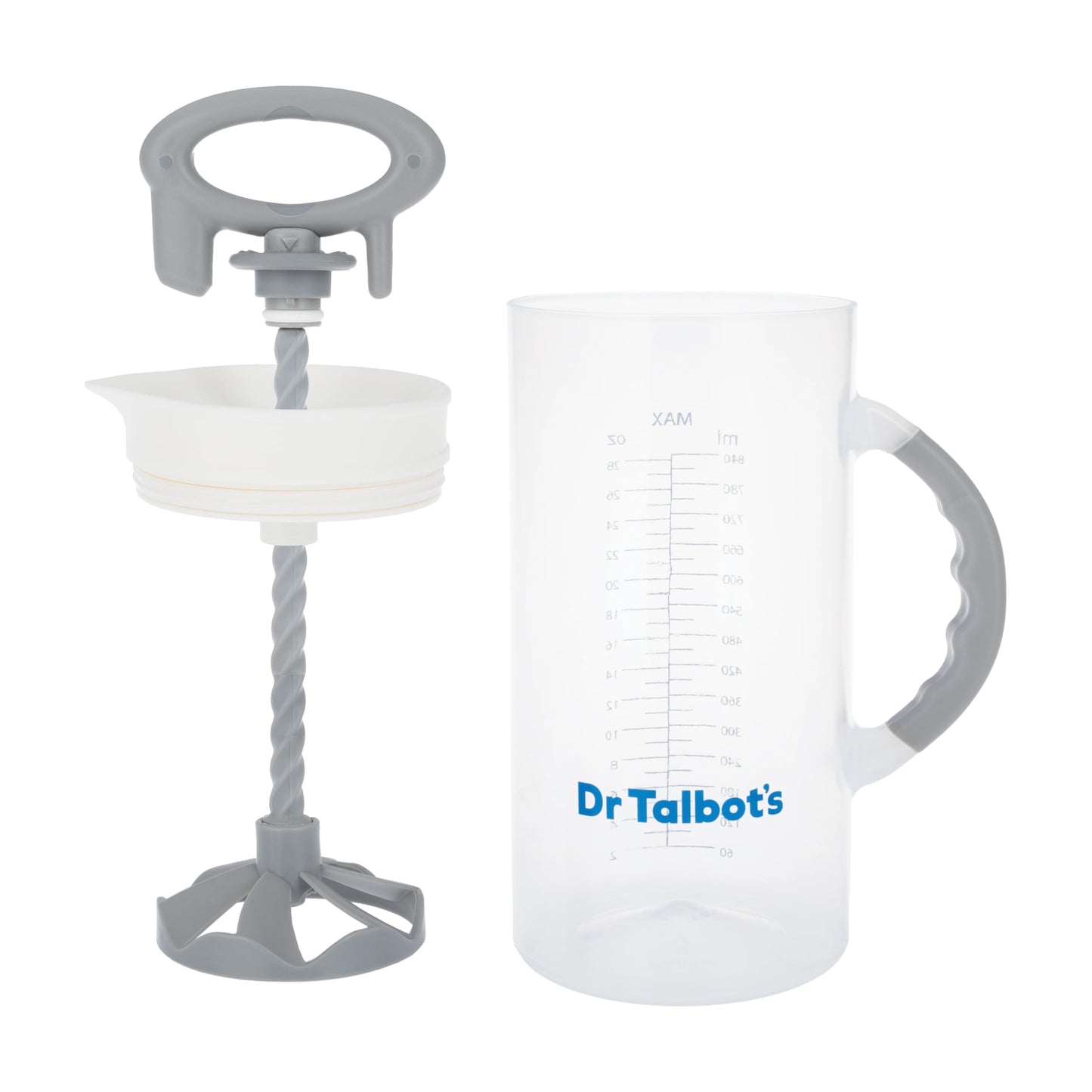 Packaging box of the authentic USA imported Dr. Talbot's Baby Formula Mixer.