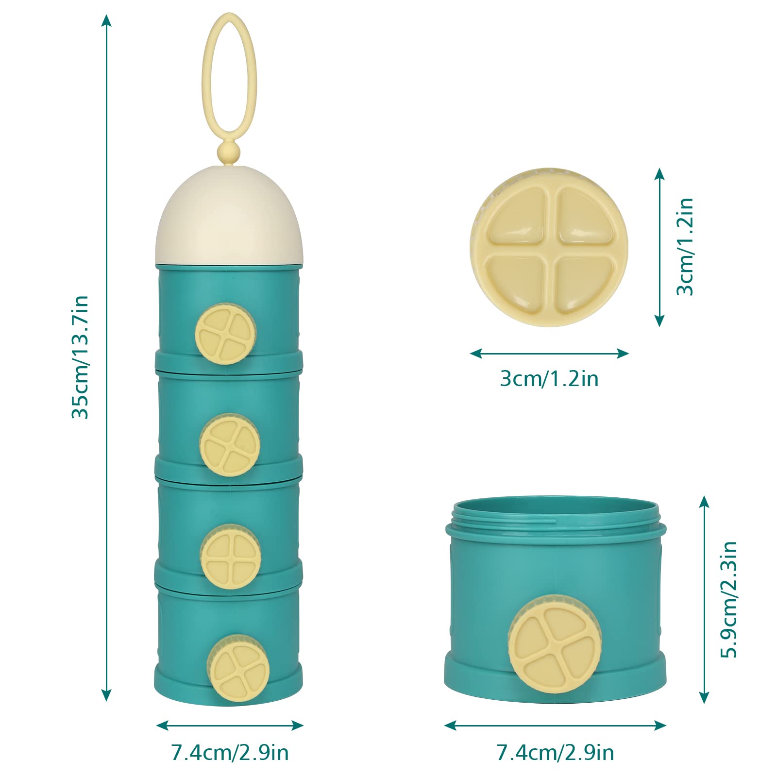SKB Accmor baby travel accessory filled with formula and snacks