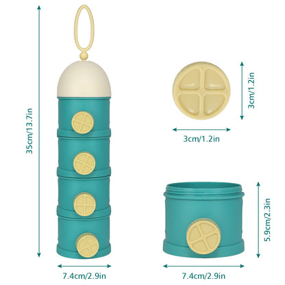 SKB Accmor baby travel accessory filled with formula and snacks