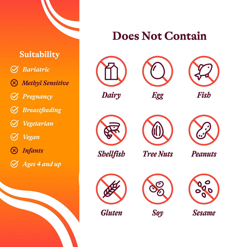 Seeking Health B Complex Plus premium brain health supplement secure inner seal and bottle cap.