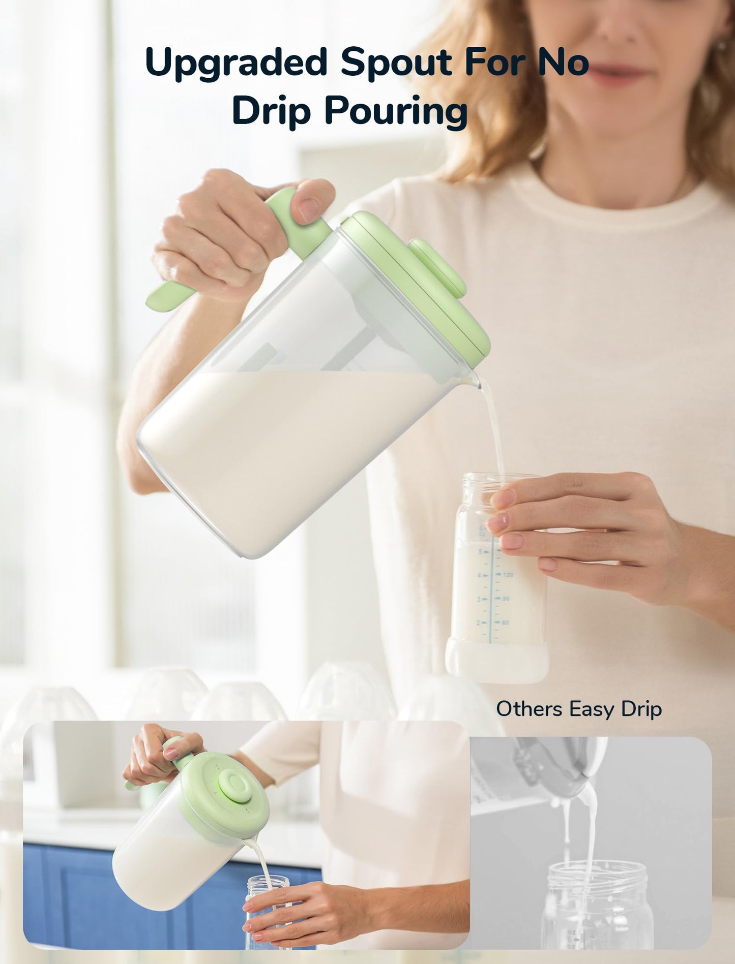 NehNeh Baby motorized baby formula pitcher charging port detail