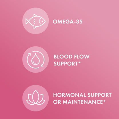Premium imported Antarctic krill oil capsules for women immune and brain health support