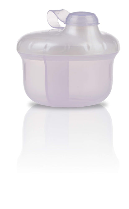 Nuby travel formula organizer in vibrant assorted color variant