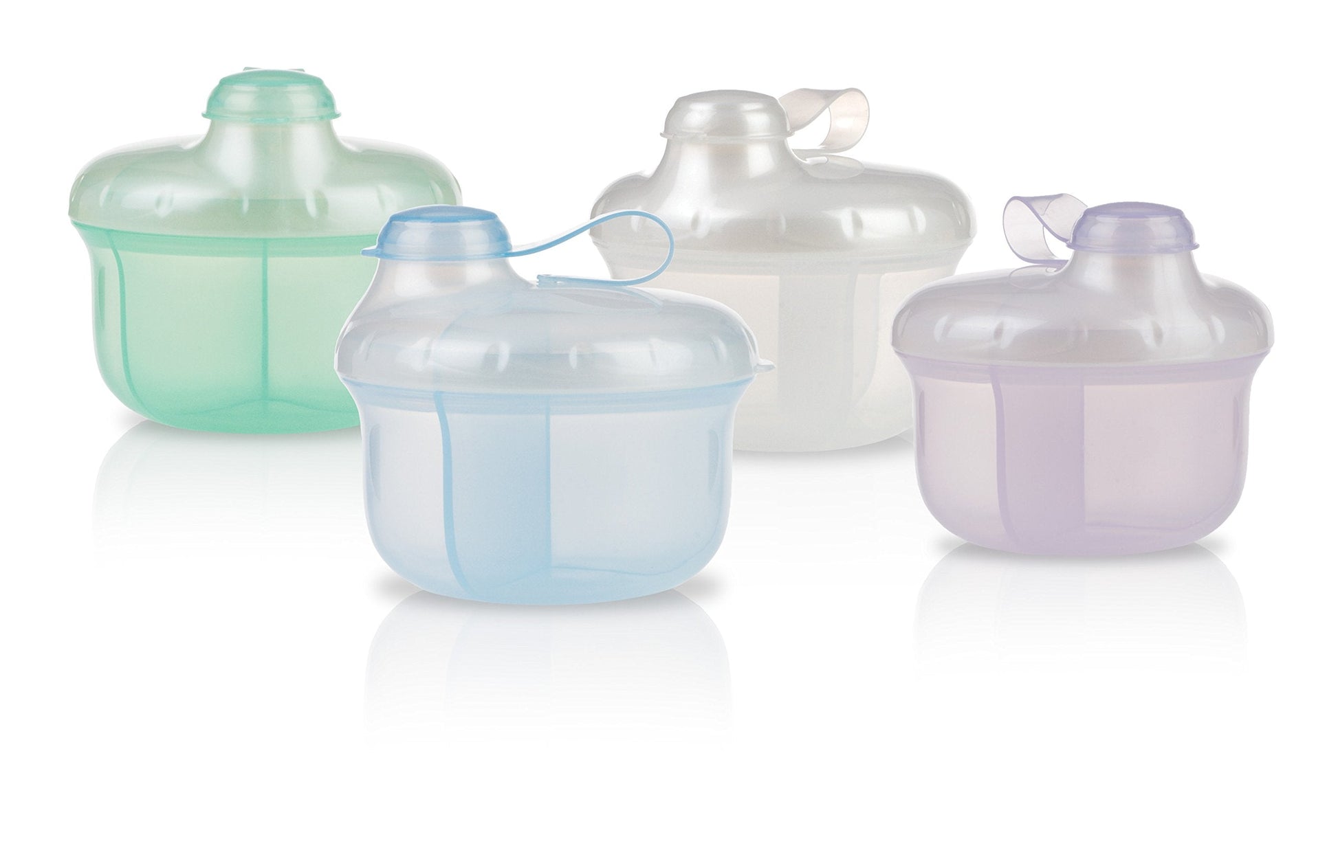 Spill proof manual milk powder dispenser for precise measurements