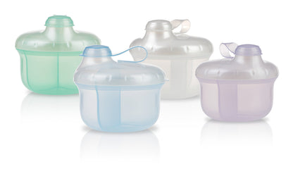Spill proof manual milk powder dispenser for precise measurements