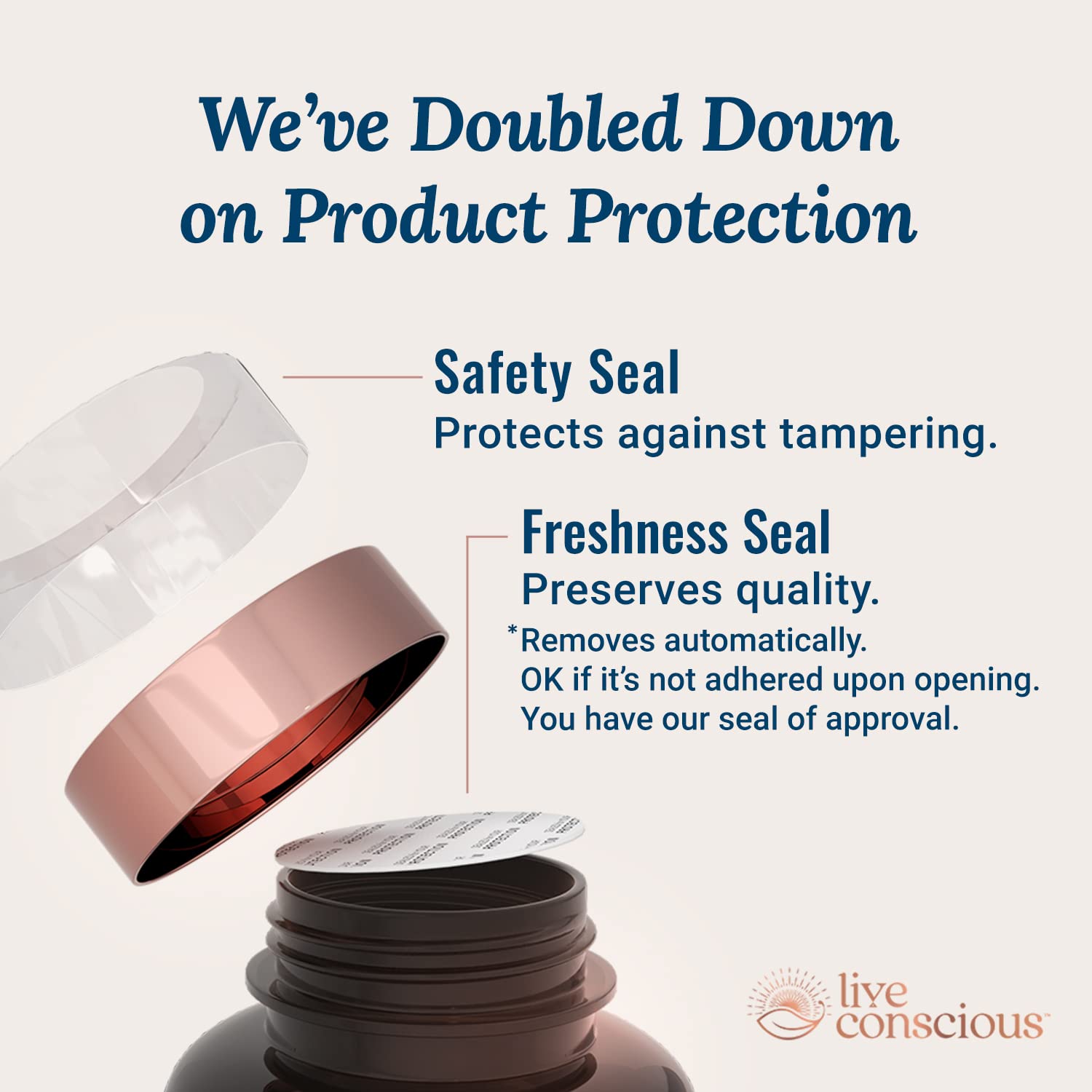 Live Conscious MoveWell Plus advanced joint support daily softgel bottle side view