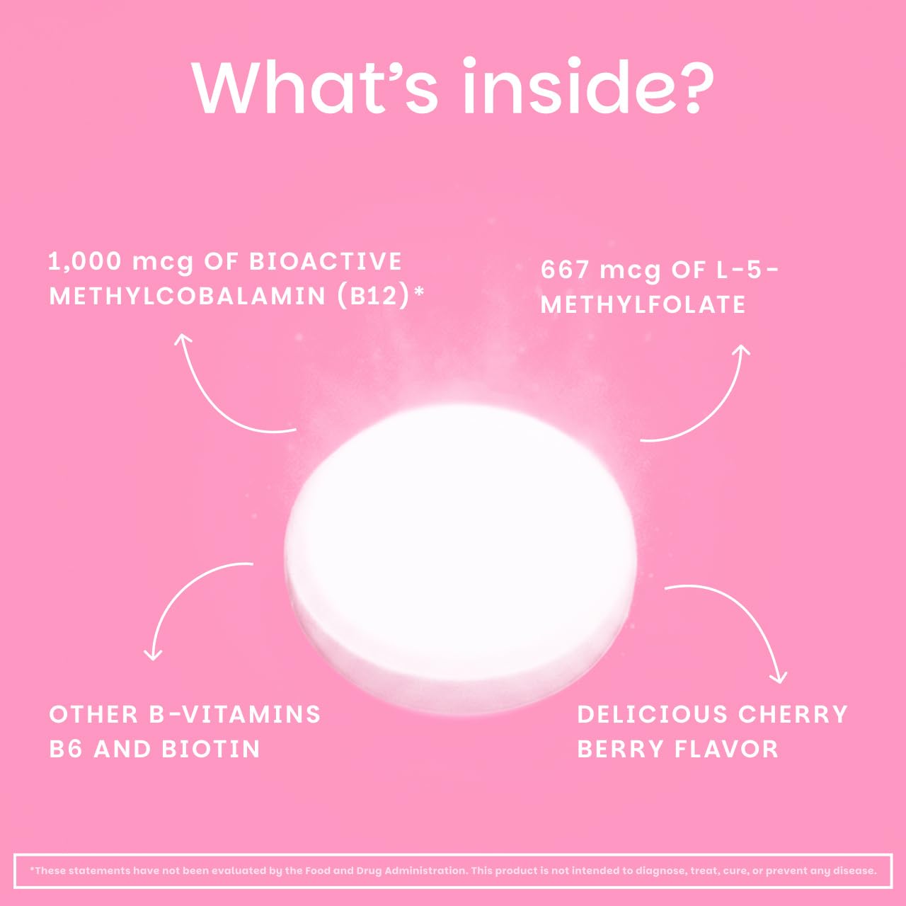 Sublingual fast melting vegan B complex vitamins bottle lifestyle setup