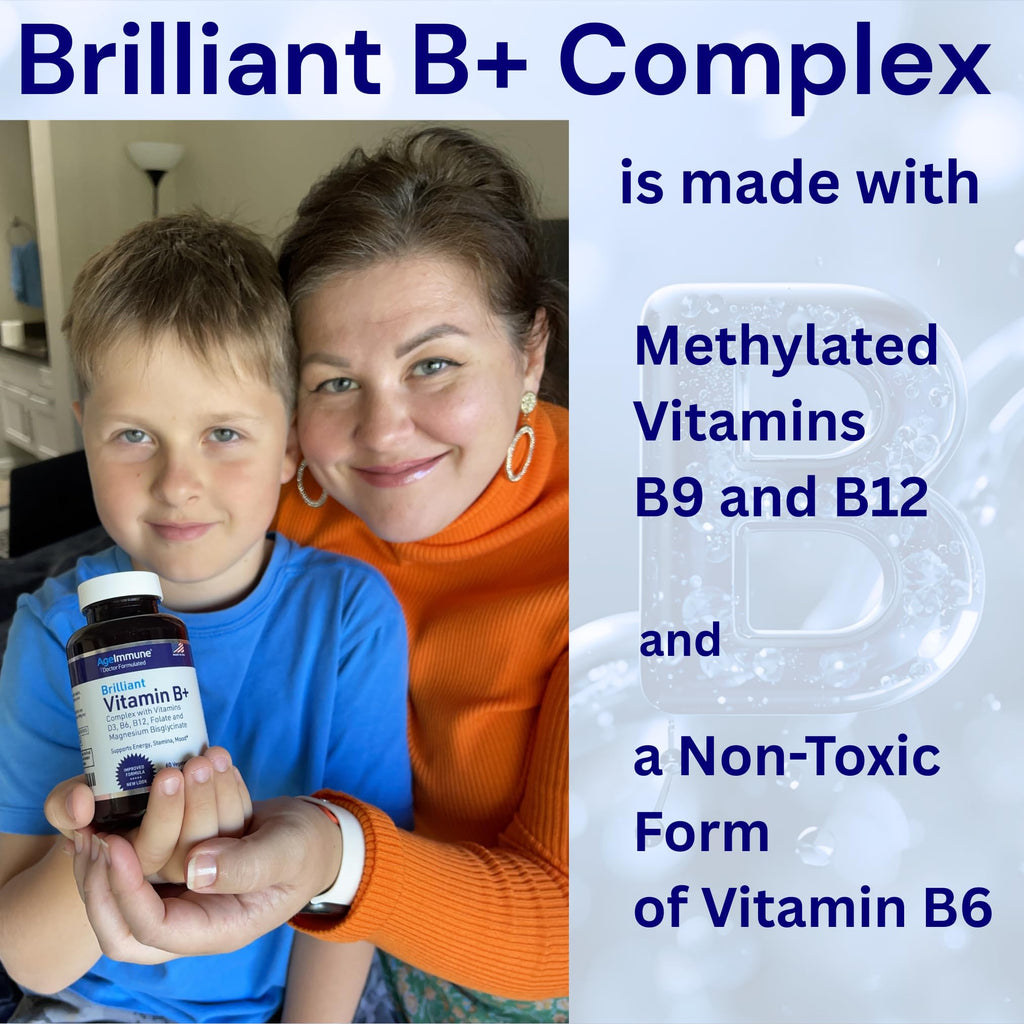 AgeImmune Vitamin B complex nutritional facts containing magnesium bisglycinate details