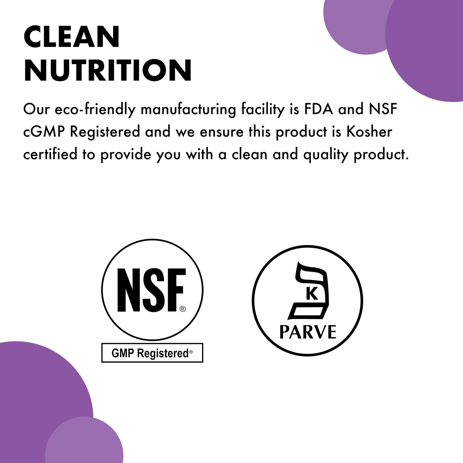 Authentic Bluebonnet Nutrition unflavored vegan stress relief capsules supplement facts panel