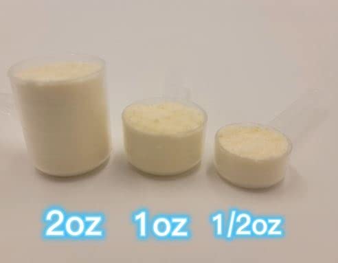 Babyola infant formula scoops in half ounce one ounce and two ounce sizes