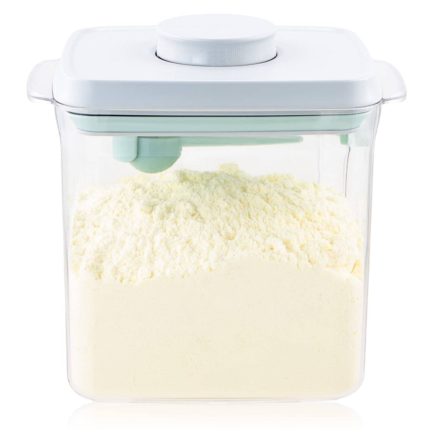 Travel friendly leakproof milk powder organizer by Tourdeus for modern nursery setup