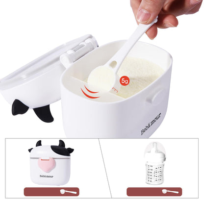 Bebamour baby snack box packed with fresh fruits and candies