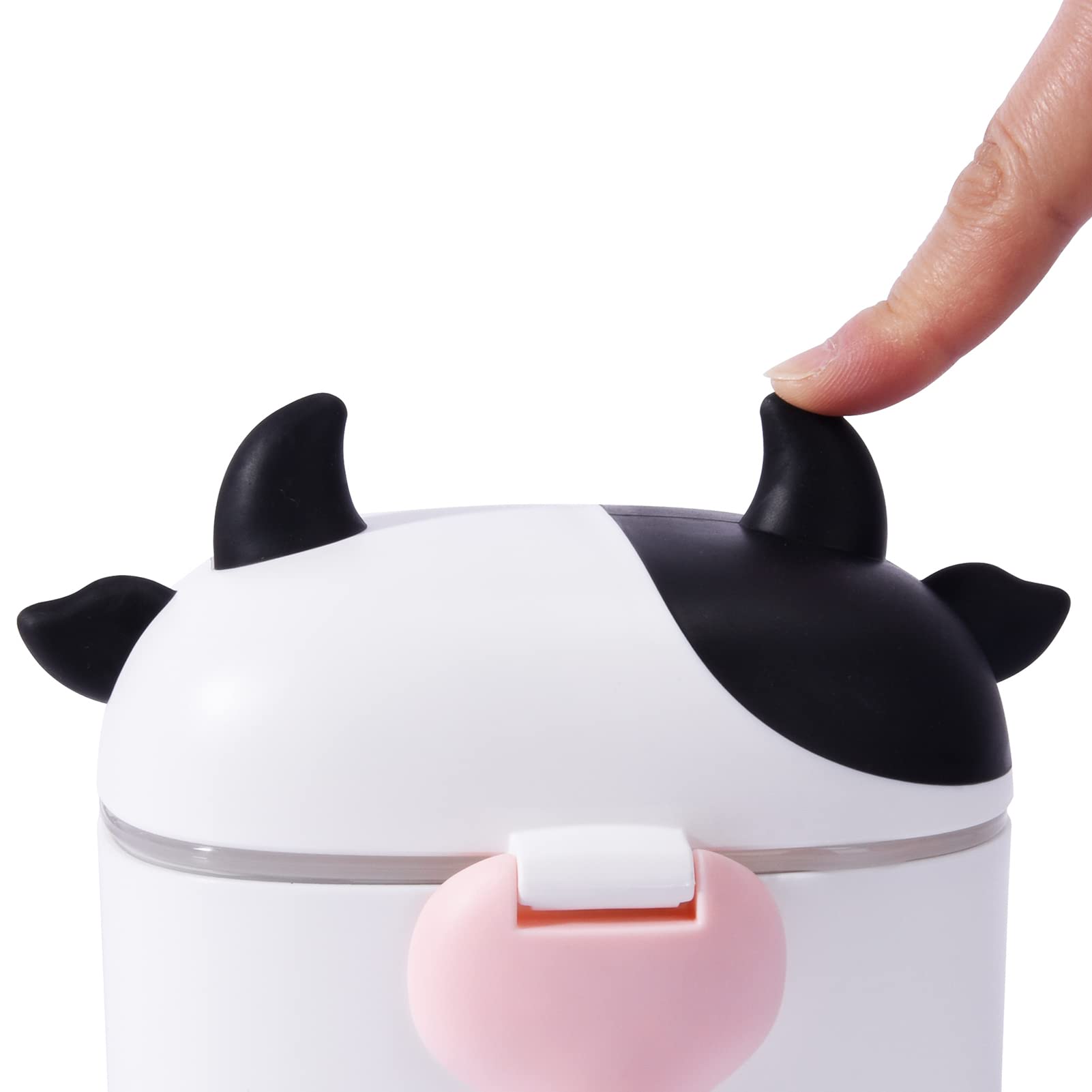 Bebamour travel milk powder case side view showing compact 450ml dimensions