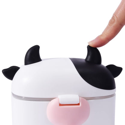 Bebamour travel milk powder case side view showing compact 450ml dimensions