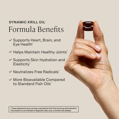 Stonehenge Health Dynamic Krill Oil 60 softgels packaging showcasing triple strength Antarctic omega 3 details.