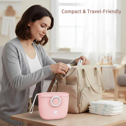 Airtight silicone sealing ring and buckle lock mechanism on Termichy baby container