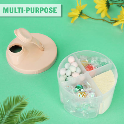 BPA free snack container for infants open view