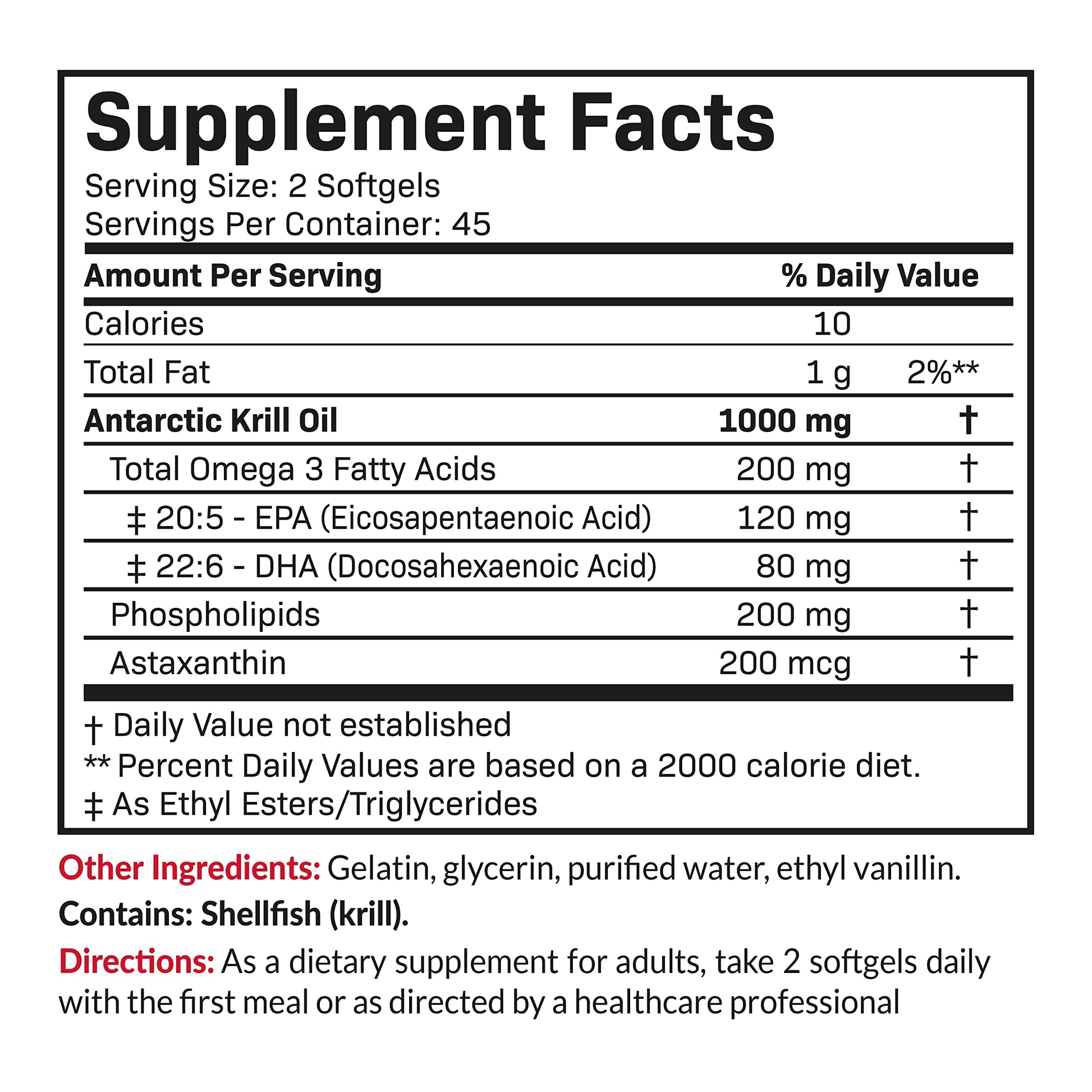 Futurebiotics Antarctic Krill Oil dietary supplement demonstrating joint and brain health advantages.