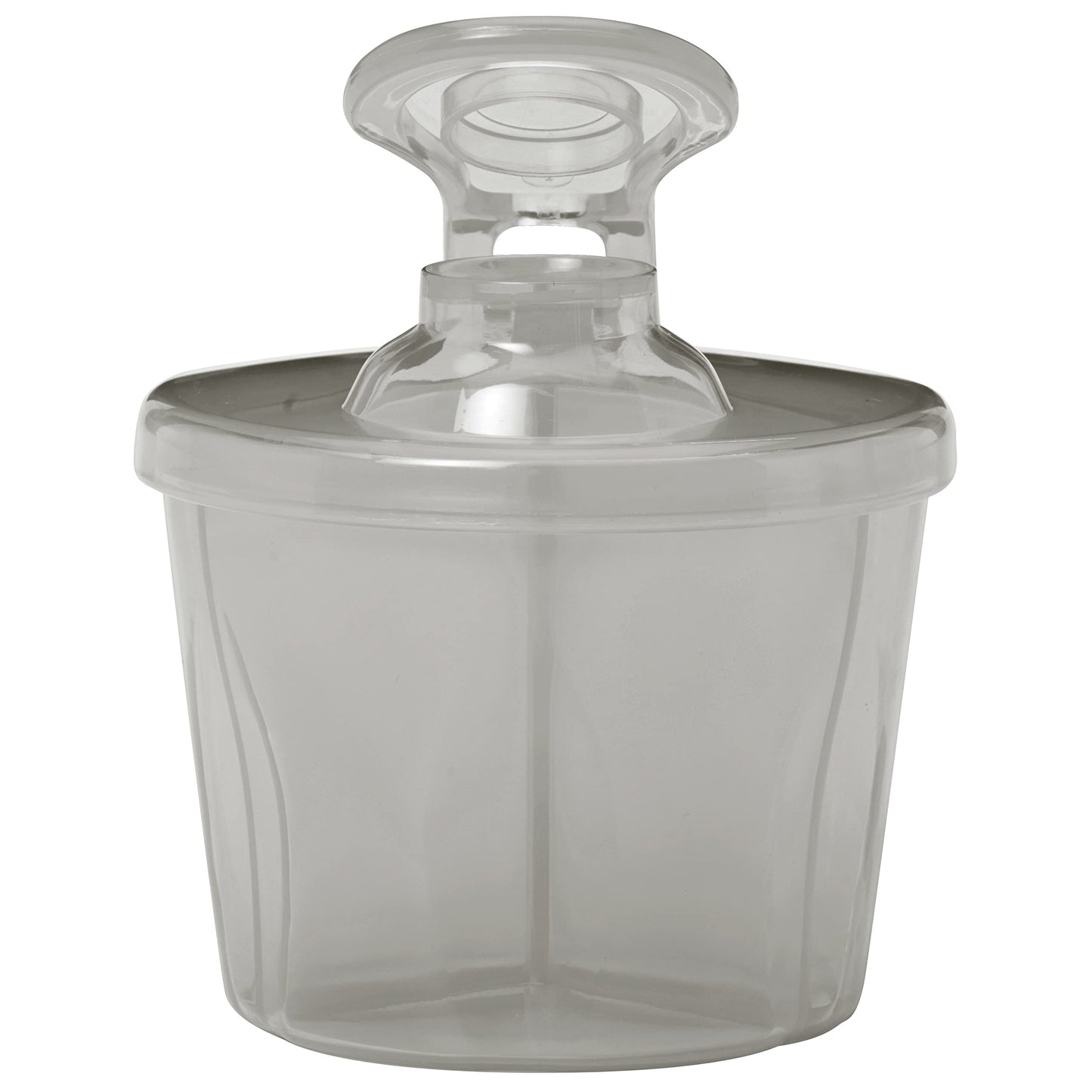 Side view of the portable Dr. Brown's formula dispenser showing the compact sleek design