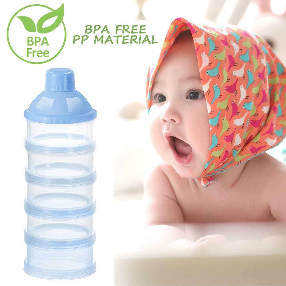 TARREXO leakproof travel baby feeding storage container highlighting the secure screw lids